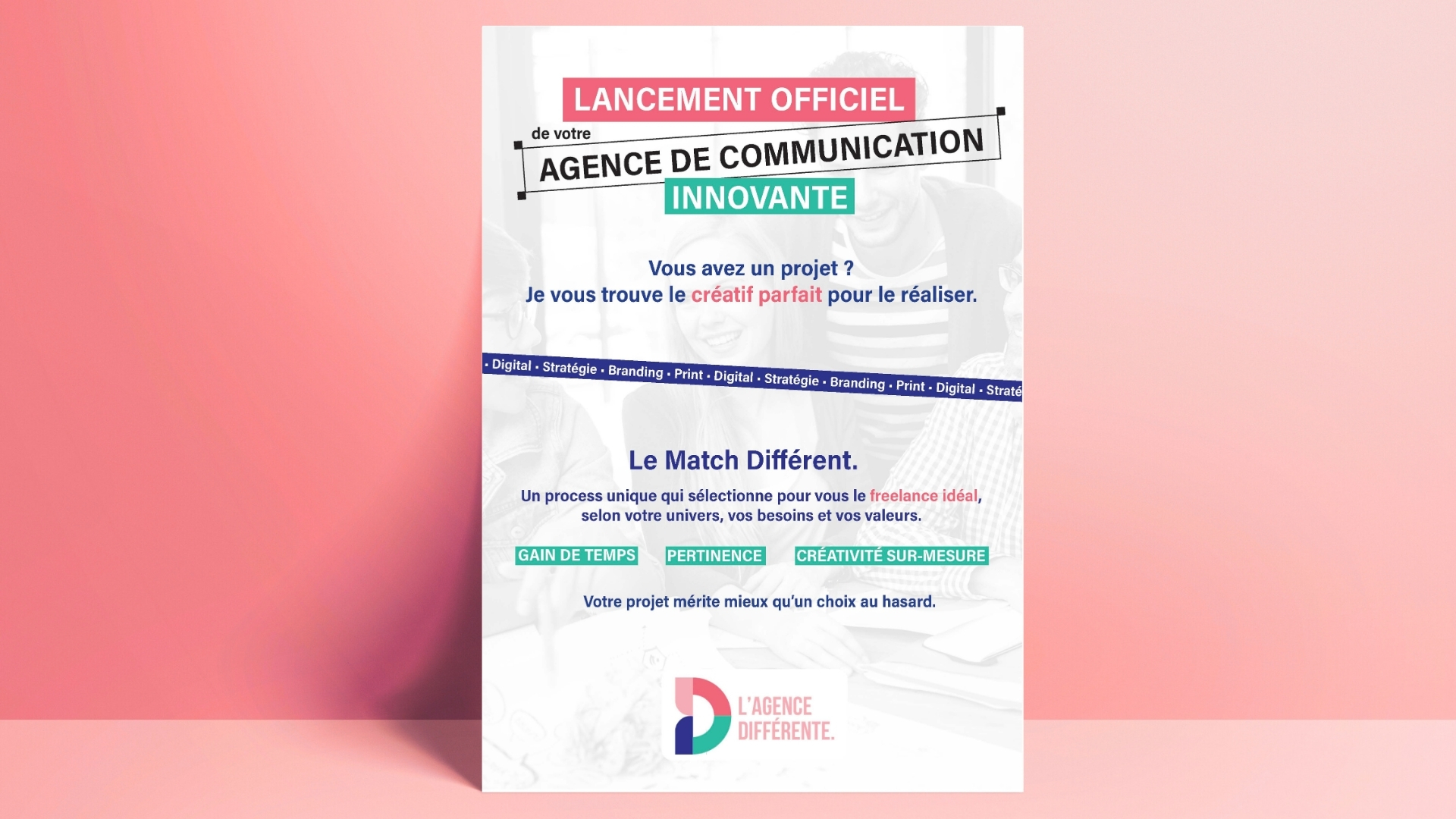 Flyer L'Agence Différente